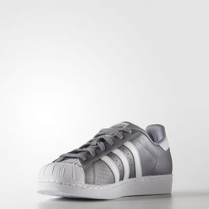 Кроссовки Adidas Superstar серые