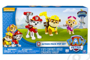 Paw Patrol Набор (3 щенка и рюкзак-трансформер)