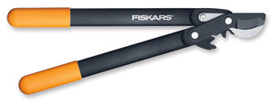 Fiskars 112190 Плоскостной сучкорез с загнутыми лезвиями с "Cиловым Приводом II" (малый)