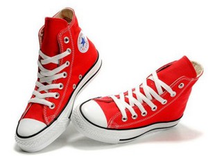 кеды converse красные