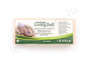 Пластик для лепки кукол LivingDoll светло-телесный