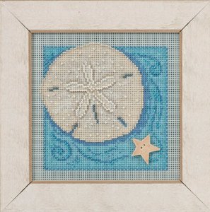 Sand Dollar - Beaded Cross Stitch Kit Mill Hill