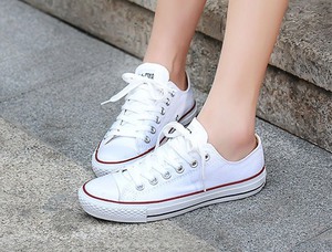 Converse All Star (белые, низкие)