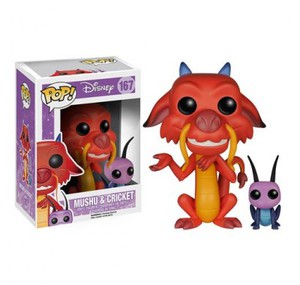 Mushu and Cricket Funko Pop!