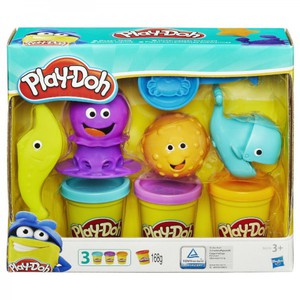 Play doh подводный мир