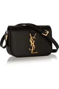 SAINT LAURENT Monogramme Sac Université small leather shoulder bag