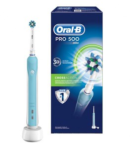 Электрическая зубная щетка Oral-B PC500 или аналогичная с лучшим дизайном и характеристиками