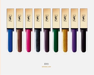 Цветные туши YSL