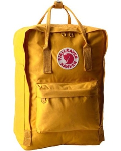 Fjallraven kanken (по поводу цвета лучше советоваться, но желтый идеальный :3)