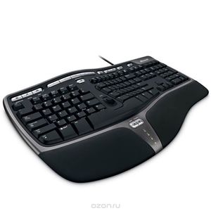 Microsoft Natural Ergonomic Keyboard 4000 (B2M-00020), Black клавиатура