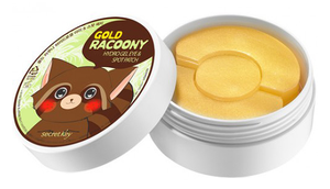 Патчи для глаз гидрогелевые Gold Racoony Hydrogel Eye & Spot Patch, SECRET KEY