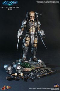 Alien vs Predator. Celtic Predator Collectible Figure by Hot Toys