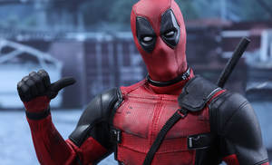 Deadpool Sixth Scale Figure by Hot Toys. Movie Masterpiece Series