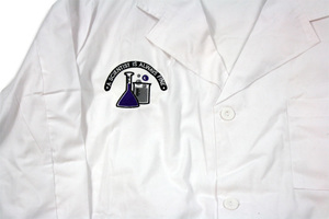 Lab Coat "A scientist is always fine"