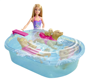 Barbie set de jeu La recherche des chiots Pool Party