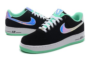 nike air force 1 low silver green