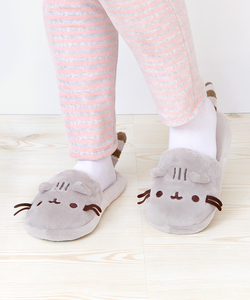 Pusheen the Cat plush slippers