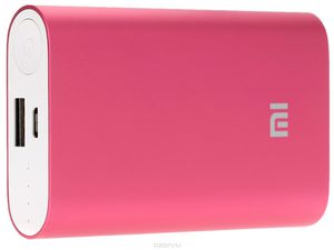 Xiaomi Power Bank, Pink внешний аккумулятор (10000 мАч)