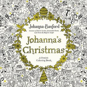 Johanna Basford Christmas coloring book