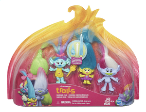 Trolls set de jeu Multipack cheveux rebelles