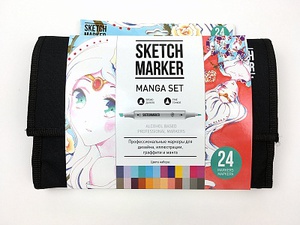 Набор маркеров SKETCHMARKER Manga set 24