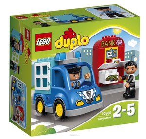 Lego duplo полицейский патруль 10809