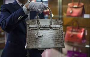 Сумка hermes birkin в коже крокодила