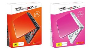 New Nintendo 3DS XL Pink-White или Orange-Black