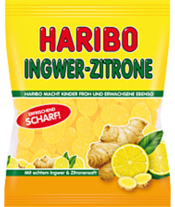 Жевательный мармелад Haribo INGWER-ZITRONE