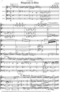 Ноты "Rhapsody In Blue" Гершвина для ф-но