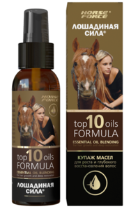 Купаж масел для роста и глубокого восстановления волос «TOP 10 OILS FORMULA»