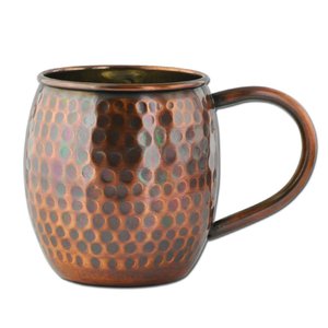 Hammered Copper Mug for Moscow Mules