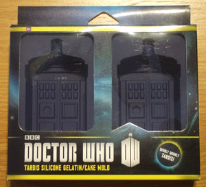 Doctor Who TARDIS Gelatin / Cake / Ice Mold, Set of 2 - Brand New | eBay