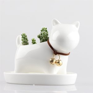 Little Dog White Ceramic