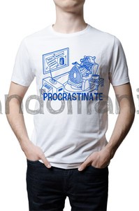 Футболка "Procrasinate"