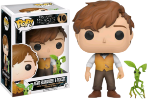 Ньют Скамандер с Пикеттом Funko POP (Newt Scamander with Pickett) —  Эксклюзив