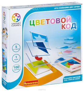 Логическая игра Bondibon Цветовой код