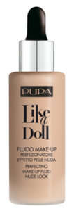 Тональная основа Like a Doll Perfecting Make-up Fluid Nude Look от PUPA