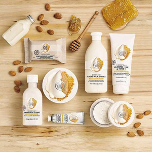 the body shop almond milk and honey