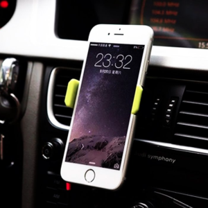 Phone holder for a car