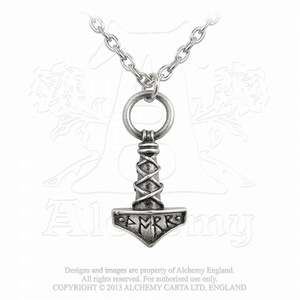 Подвес Alchemy Gothic Thors Hammer Amulet P696