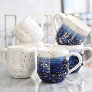 2 кружки "Золотые брызги" Linadelika Homeware