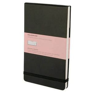 Записная книжка Moleskine Watercolour (для акварели), Large (13х21см), черная