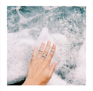 Aloha Gaia Midi Rings