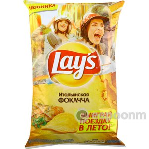 Чипсы Lay's Итальянская фокачча