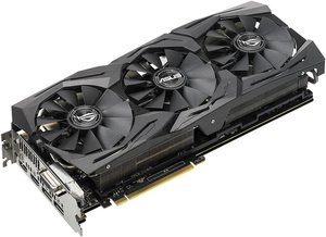 ASUS GeForce GTX 1080 Ti ROG-Strix-GTX1080TI-O11G-Gaming 11 GB OC Enthusiast