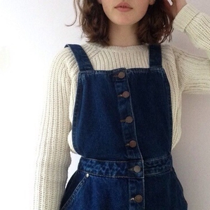 pinafore dress