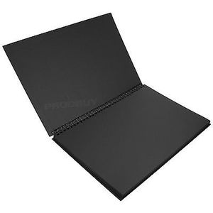 Goldline A3 Large  Spiral Sketch Book Black