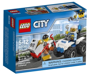 ПОЛИЦЕЙСКИЙ КВАДРОЦИКЛ, Lego city 60135