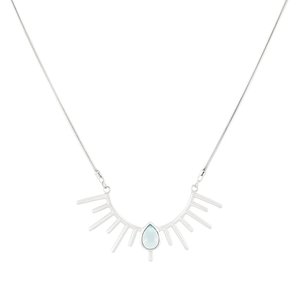 APOLLO NECKLACE - BLUE TOPAZ (aloha gaia)